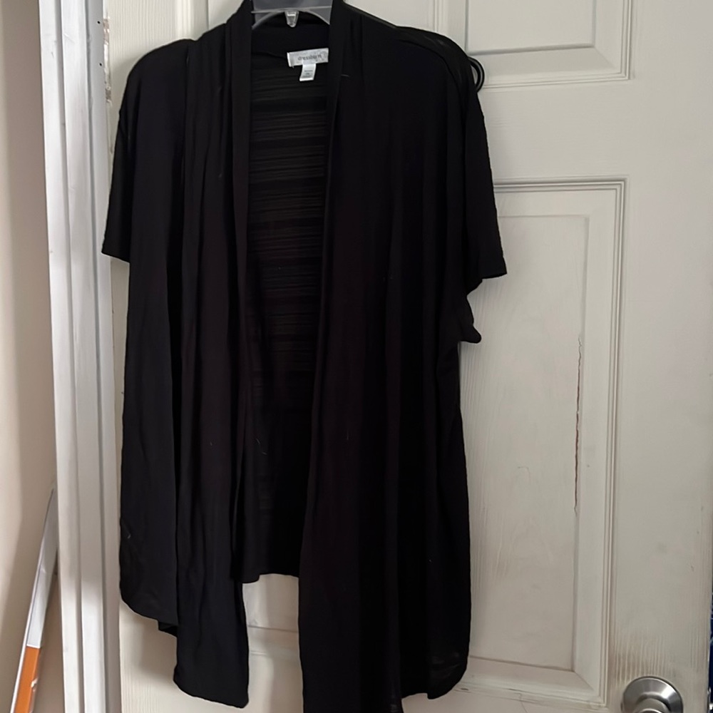 Short sleeved cover/jacket